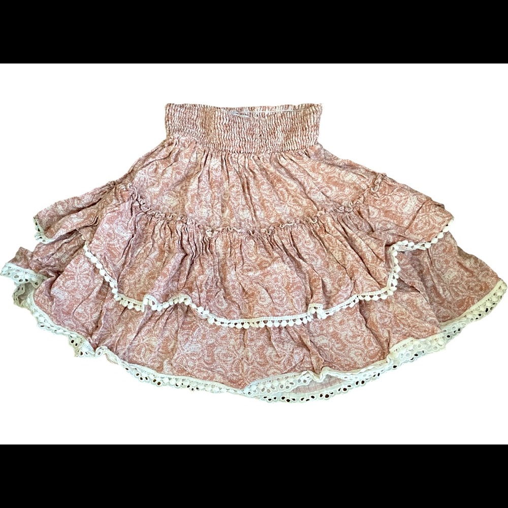 Misa Los Angeles Ruffled Skirt